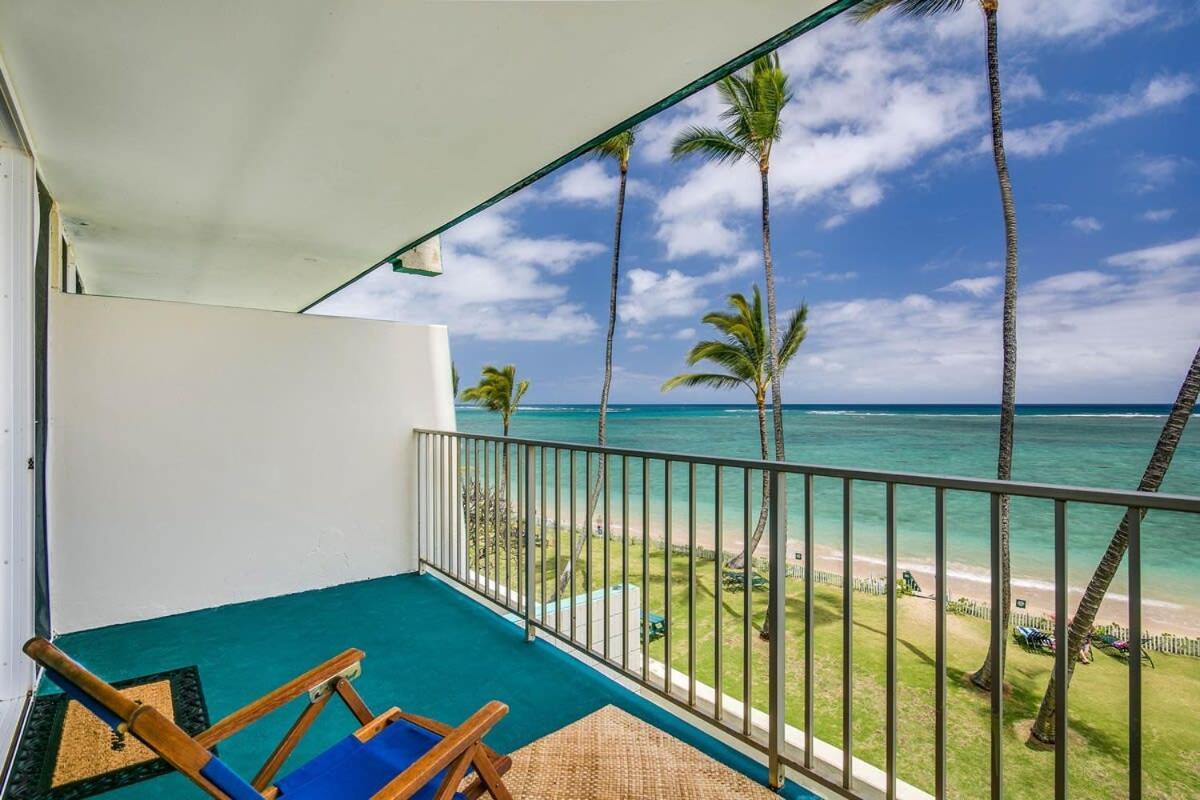 Luxury Beachfront Condo Hau'ula Exteriör bild